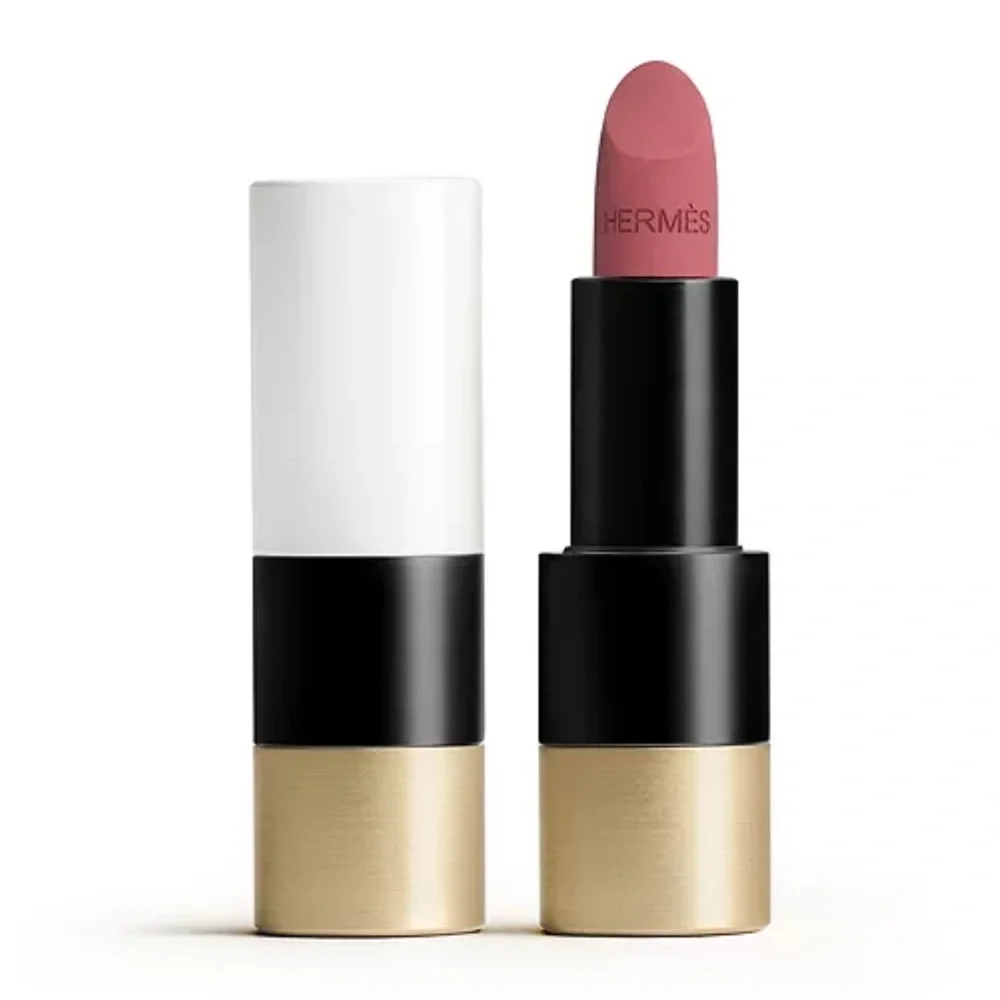 Hermès🐎Rouge a Levres Hermès Matte Lipstick #48 Rose Boise Mat NIB